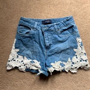 Jean shorts